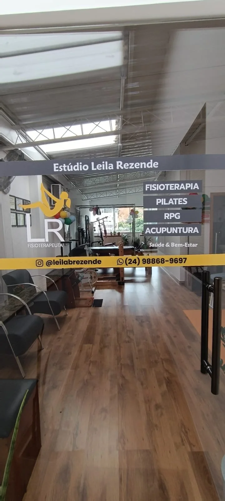 Entrada do Estúdio Leila Rezende